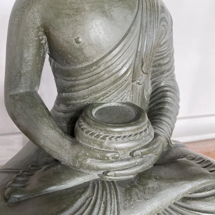DharmaCrafts Buddha with Alms Bowl on Lotus Throne Necklaces