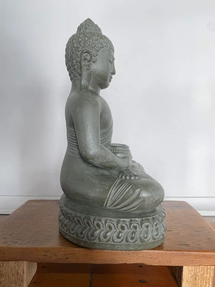 DharmaCrafts Buddha with Alms Bowl on Lotus Throne Necklaces