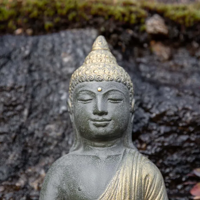 DharmaCrafts Earrings Meditation Buddha Statue