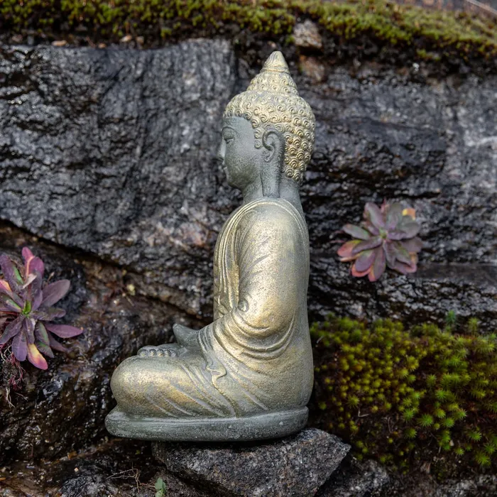 DharmaCrafts Earrings Meditation Buddha Statue
