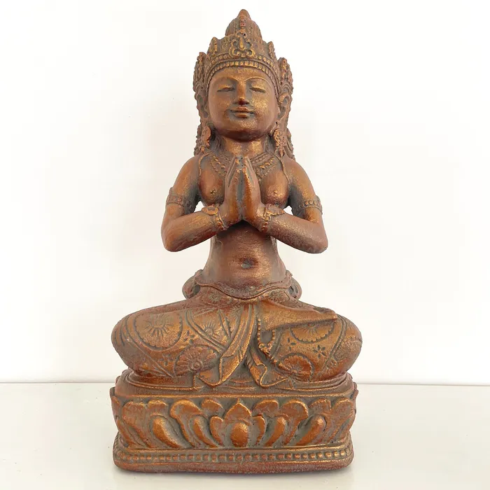 DharmaCrafts Necklaces Small Praying Tara Garden Statue