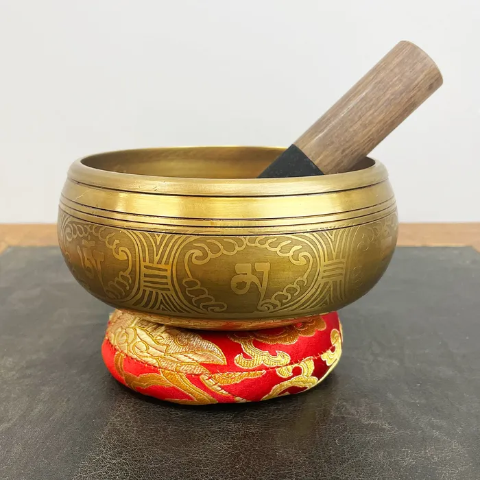 DharmaCrafts Powerful Om Singing Bowl with Case Necklaces