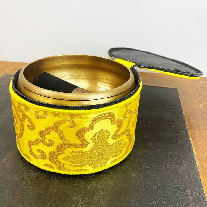 DharmaCrafts Powerful Om Singing Bowl with Case Necklaces