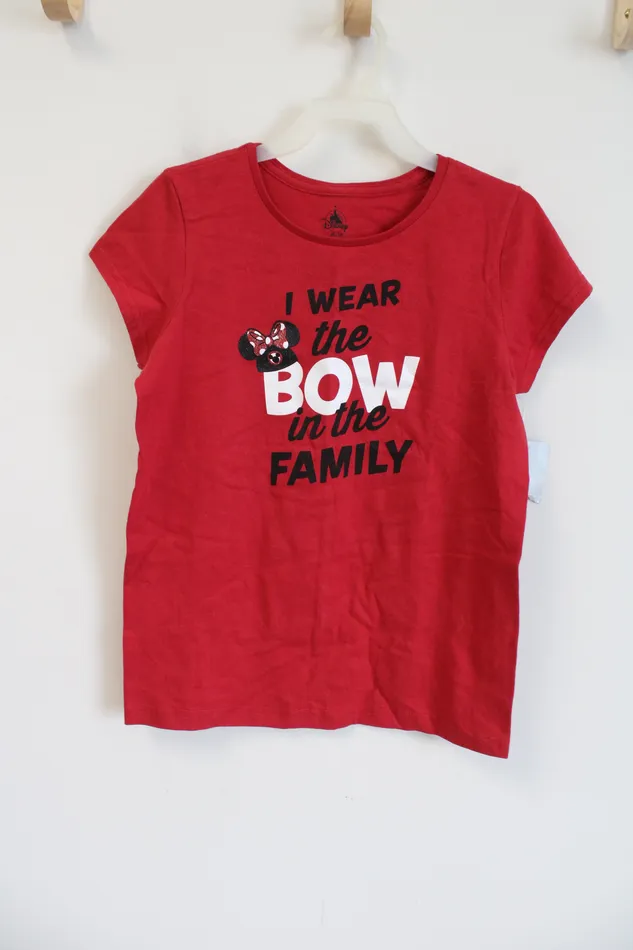 Disney Earrings Disney Minnie Mouse Red Tee Youth XL 14