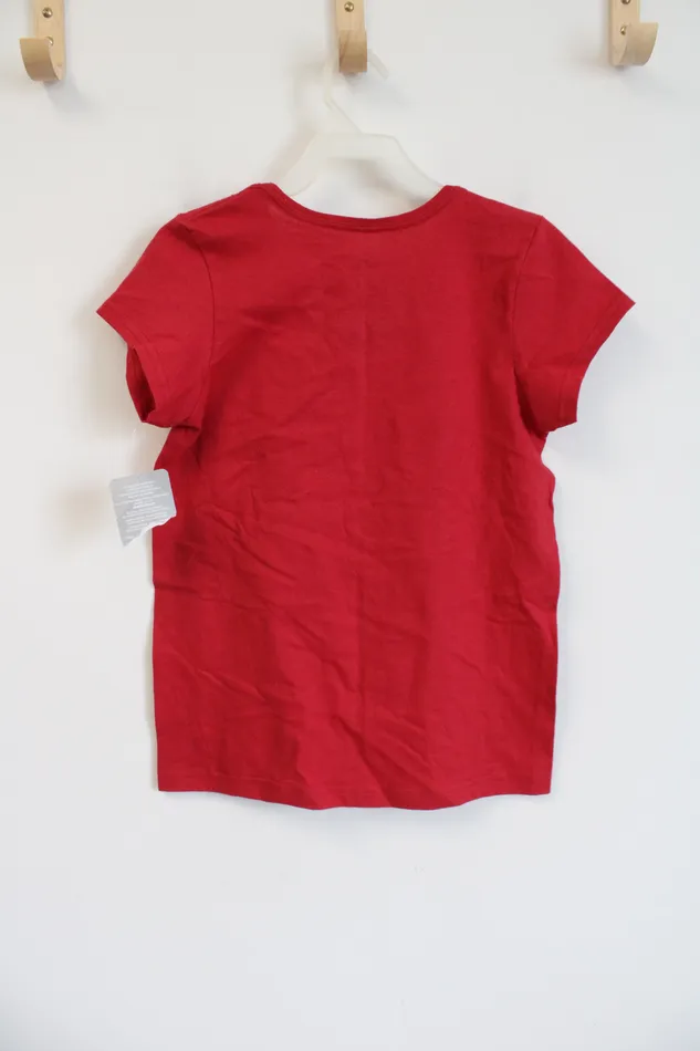 Disney Earrings Disney Minnie Mouse Red Tee Youth XL 14