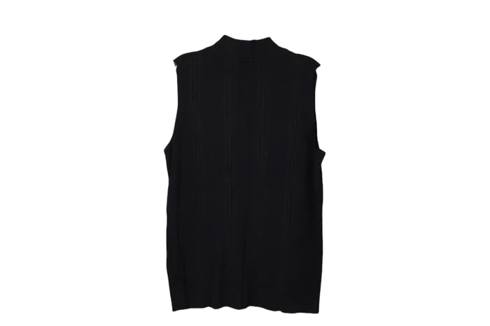 Dressbarn Rings Dressbarn Black Knit Rib Tank 1516