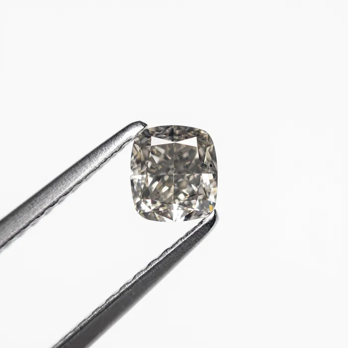 Earrings 052ct 454x409x295mm Fancy Grey Cushion Brilliant 1992342 Misfit Diamonds