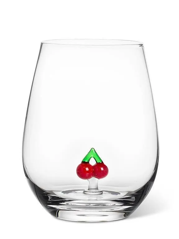 Earrings Abbott Icon Stemless Wine Glass