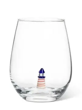 Earrings Abbott Icon Stemless Wine Glass
