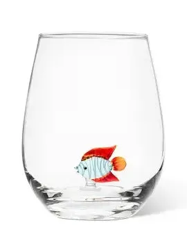 Earrings Abbott Icon Stemless Wine Glass