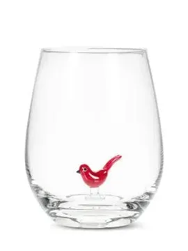 Earrings Abbott Icon Stemless Wine Glass