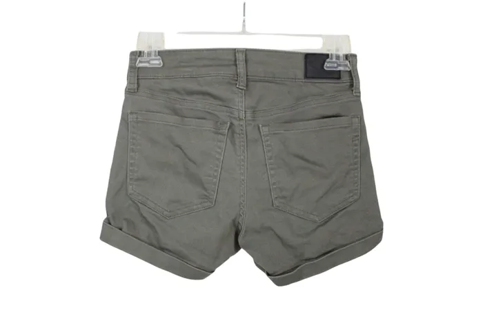 Earrings Aeropostale Aeropostale High Rise Midi Stretch Shorts 0