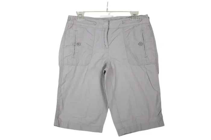 Earrings Ann Taylor LOFT Ann Taylor LOFT Gray Shorts 4