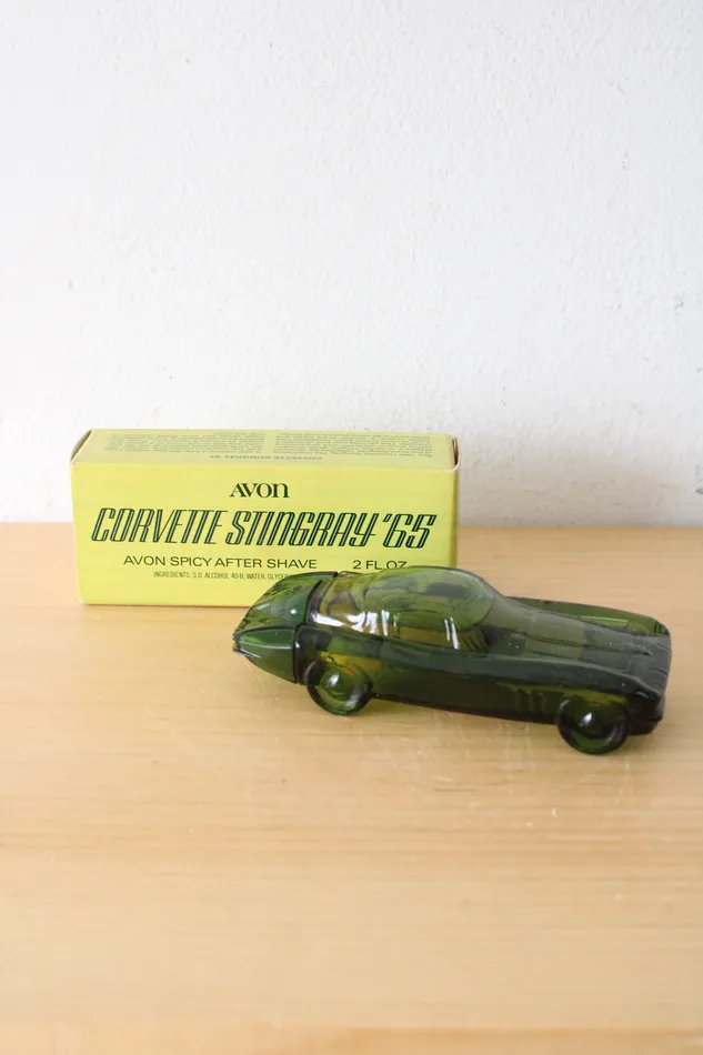 Earrings Avon Vintage Avon Corvette Stingray 65 Spicy After Shave