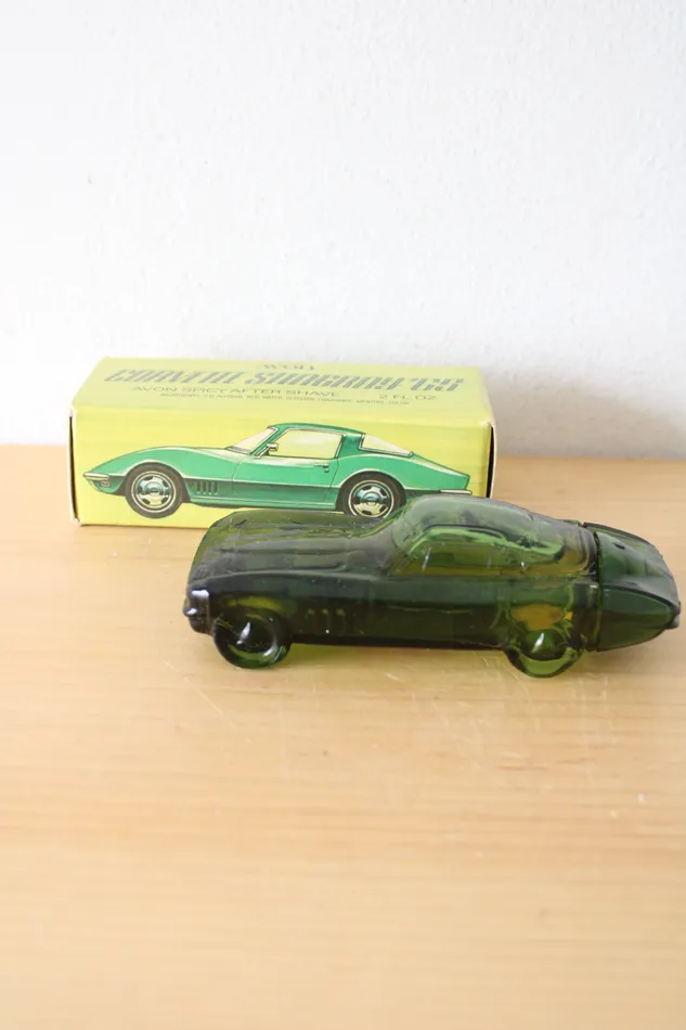 Earrings Avon Vintage Avon Corvette Stingray 65 Spicy After Shave