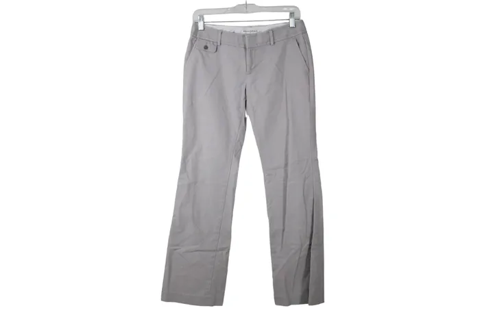 Earrings Banana Republic Banana Republic Ryan Fit Gray Pant 2S