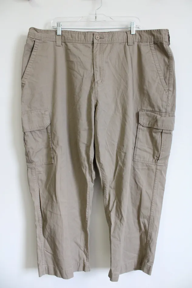 Earrings Basic Editions Basic Editions Tan Cargo Pants 46X29