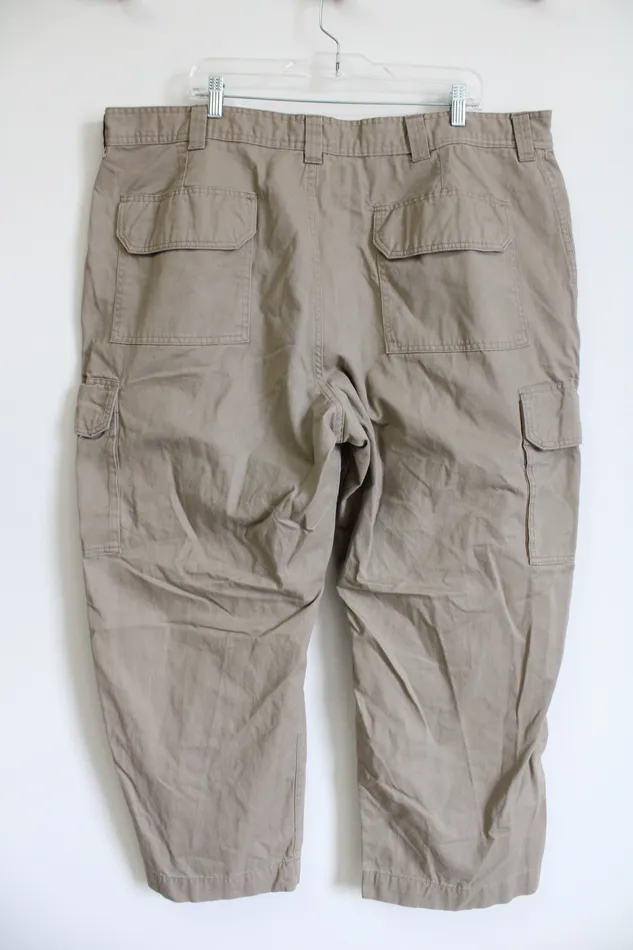 Earrings Basic Editions Basic Editions Tan Cargo Pants 46X29