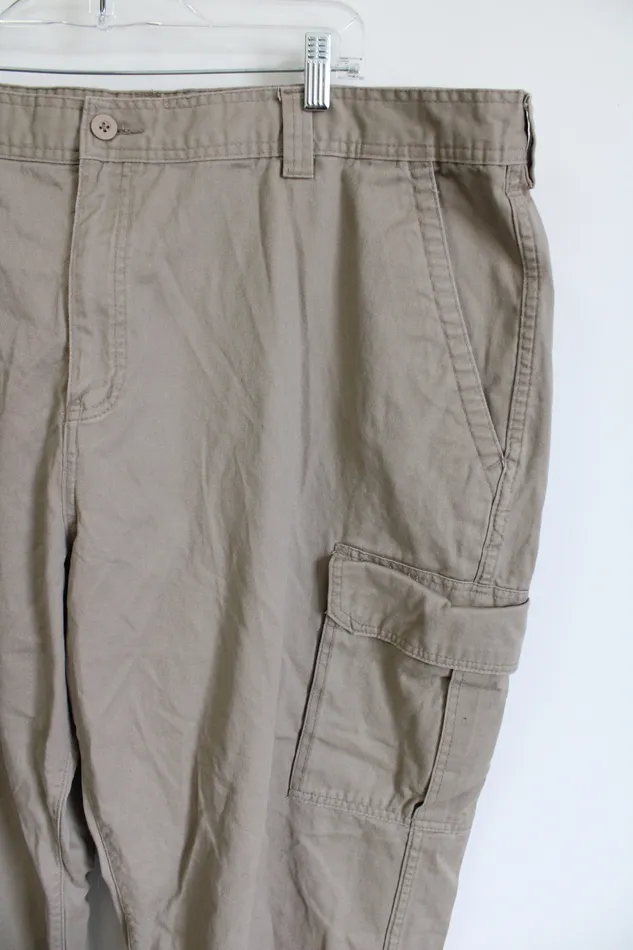 Earrings Basic Editions Basic Editions Tan Cargo Pants 46X29