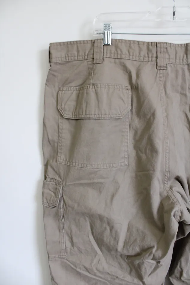 Earrings Basic Editions Basic Editions Tan Cargo Pants 46X29