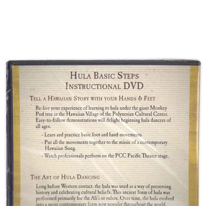 Earrings CDIMEDIA Basic Hula Steps Instructional DVD