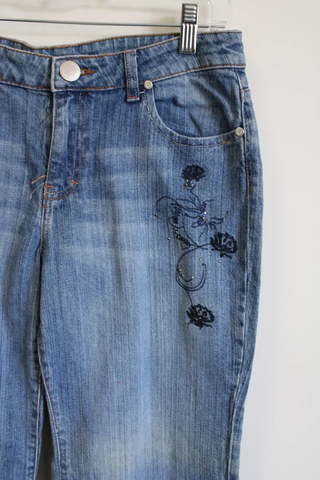 Earrings Dressbarn Dressbarn Embroidered Jeans 8 Petite