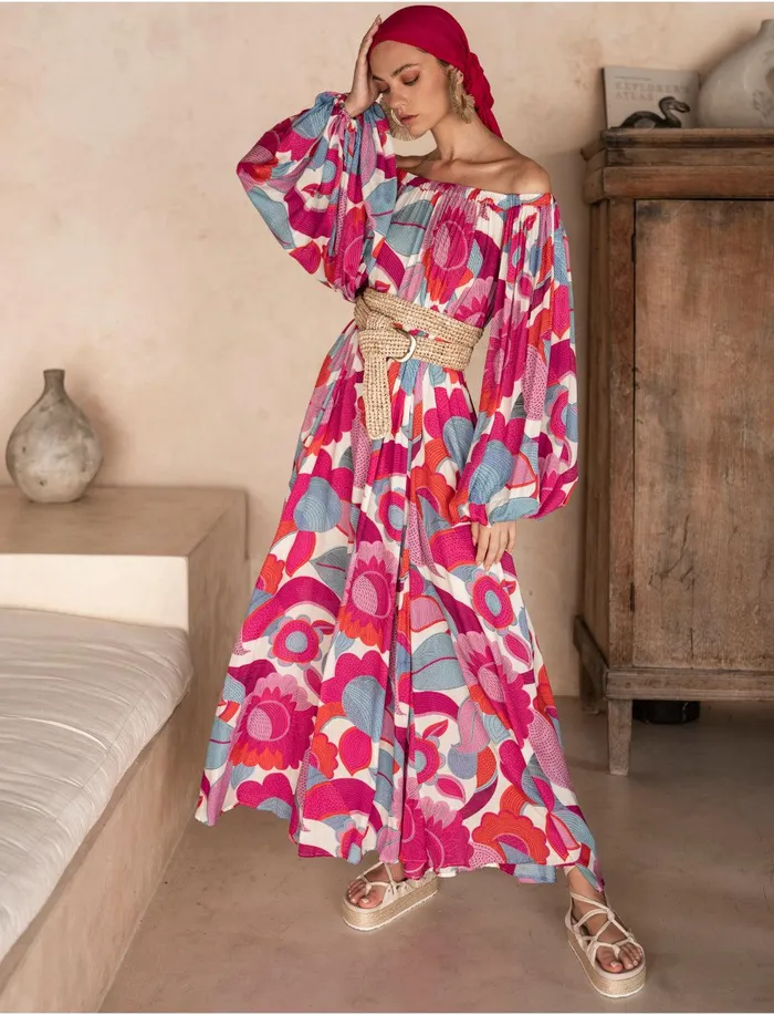 Earrings Erika Pea BEA MAXI DRESS