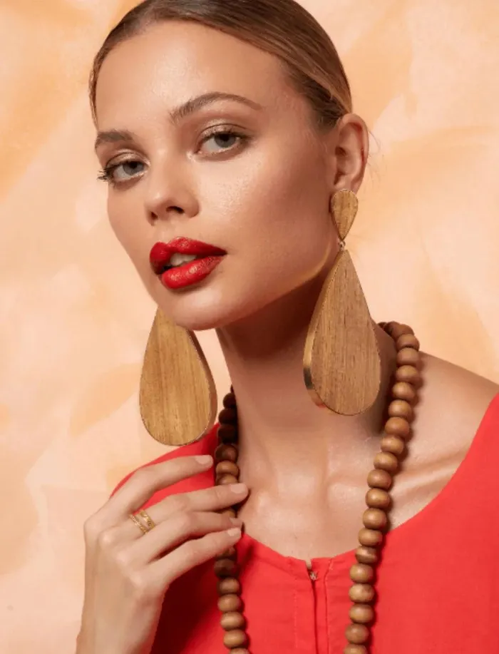 Earrings Erika Pea VIDA TEARDROP EARRING
