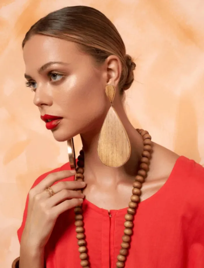 Earrings Erika Pea VIDA TEARDROP EARRING