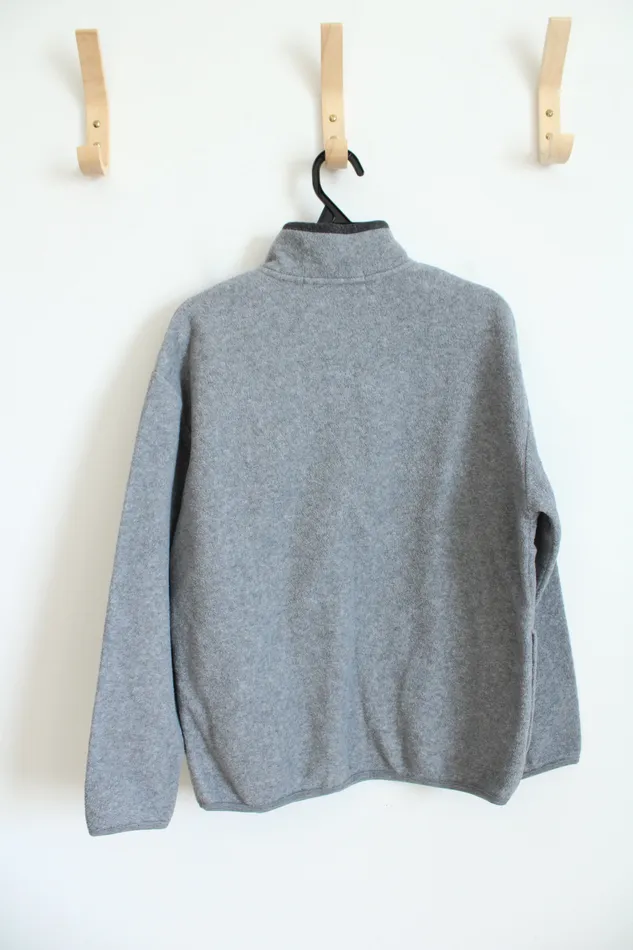 Earrings Express Express Gray Quarter Zip Sweatshirt Youth M 1214