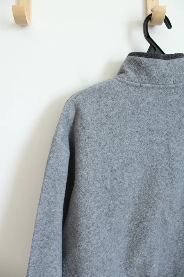 Earrings Express Express Gray Quarter Zip Sweatshirt Youth M 1214