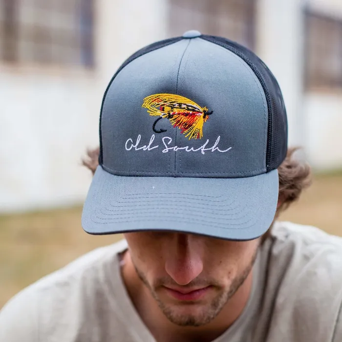 Earrings Fly Fishing Trucker Hat Old South Apparel