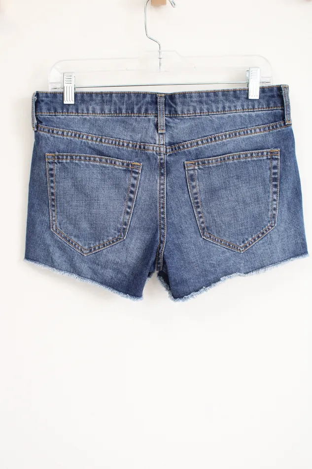 Earrings Gap Gap Sexy Boyfriend Denim Embroidered Short 4