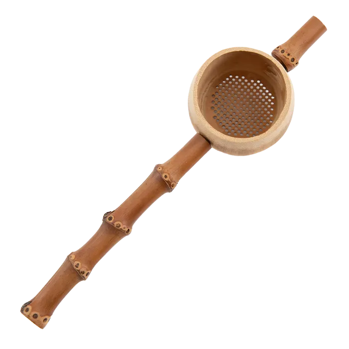 Earrings Handcrafted Bamboo Tea Strainer Eastern Elm