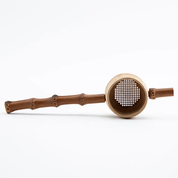Earrings Handcrafted Bamboo Tea Strainer Eastern Elm