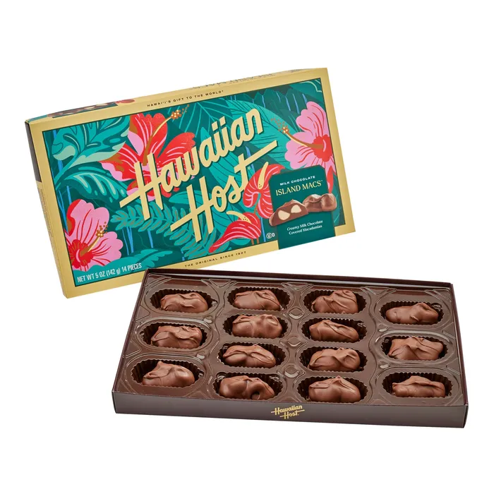 Earrings HAWAIIANHOST Hawaiian Host Milk Chocolate Island Macs 5 oz