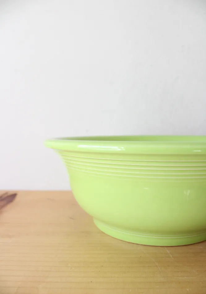 Earrings Homer Laughlin Co Fiesta Lime Green Bowl Homer Laughlin Co