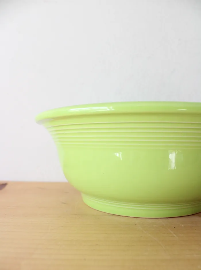 Earrings Homer Laughlin Co Fiesta Lime Green Bowl Homer Laughlin Co
