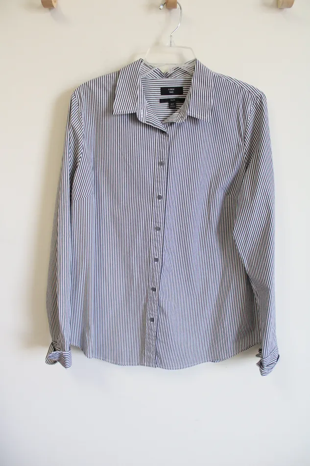 Earrings JCrew 365 Slim Fit Striped Button Down Shirt 16 Tall JCrew
