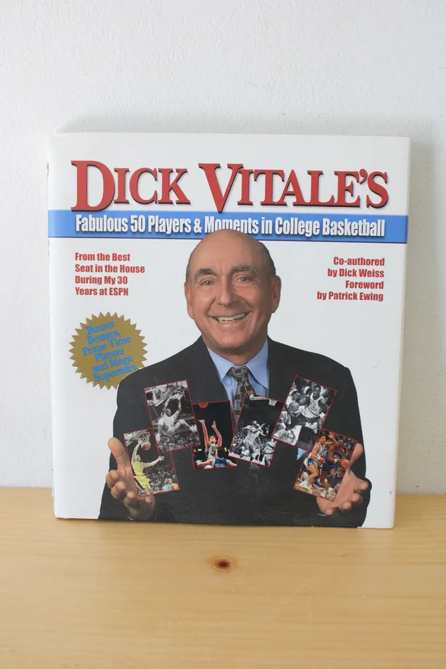 Earrings Jubilee Thrift Dick Vitales Fabulous 50 Players Moments In College Basketball Autographed Copy Earrings Jubilee Thrift Dick Vitales Fabulous 50 Players Moments In College Basketball Autographed Copy