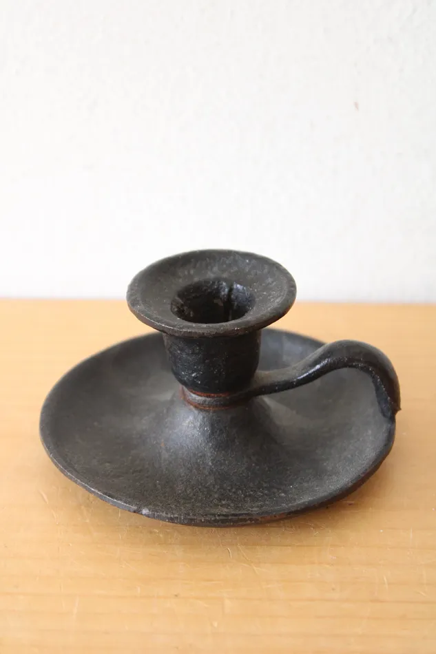Earrings Jubilee Thrift John Wright Cast Iron Candle Holder