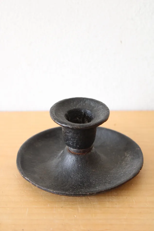 Earrings Jubilee Thrift John Wright Cast Iron Candle Holder