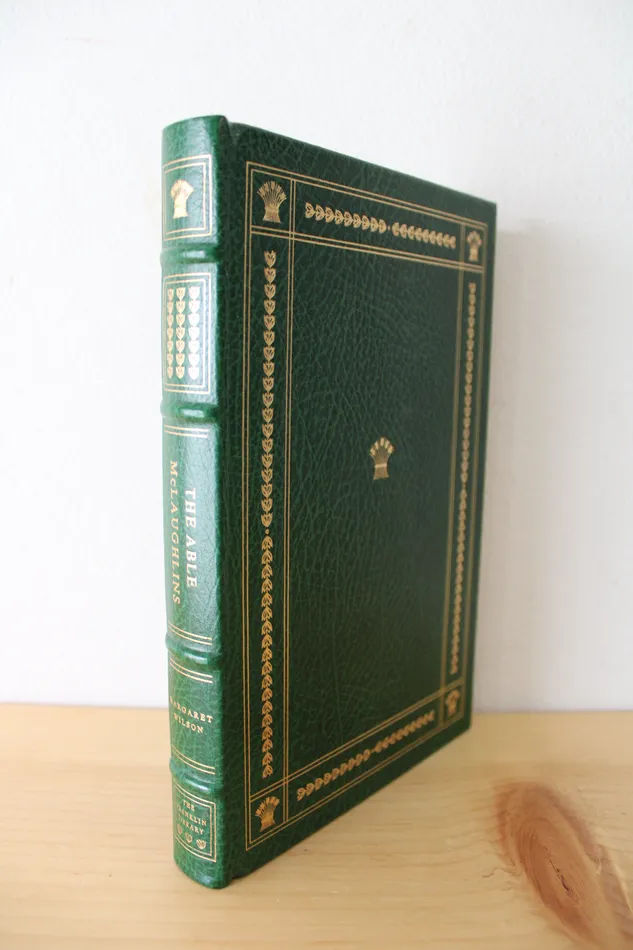 Earrings Jubilee Thrift The Able McLaughlins By Margaret Wilson Franklin Library Edition
