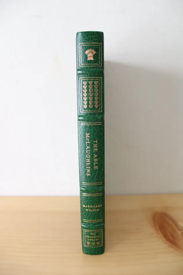 Earrings Jubilee Thrift The Able McLaughlins By Margaret Wilson Franklin Library Edition
