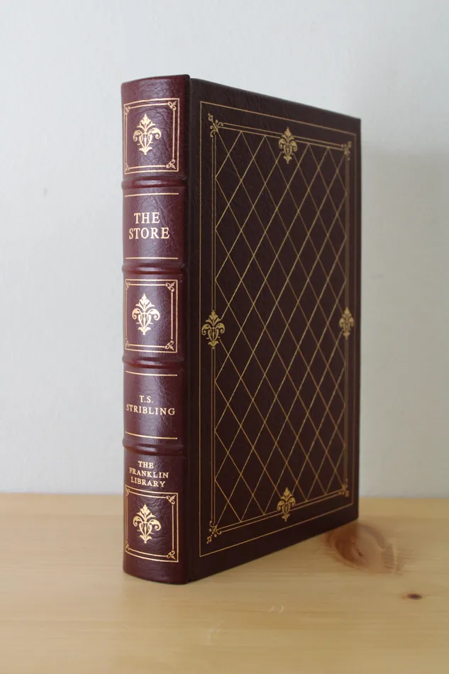 Earrings Jubilee Thrift The Store By TS Stribling Maroon Hardcover Book