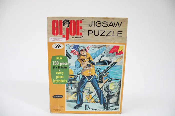 Earrings Jubilee Thrift Vintage GI Joe 150 Puzzle