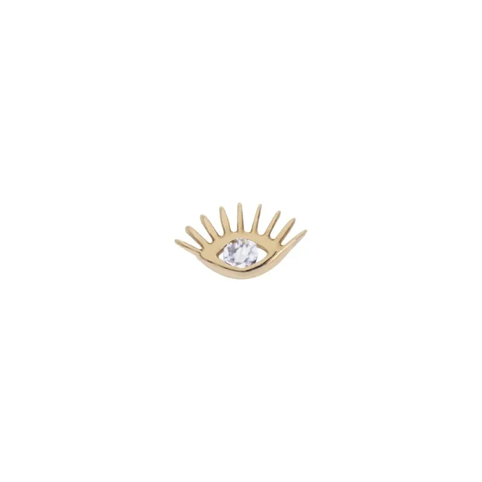 Earrings Kismet by Milka Maxi Evil Eye Stud Earring