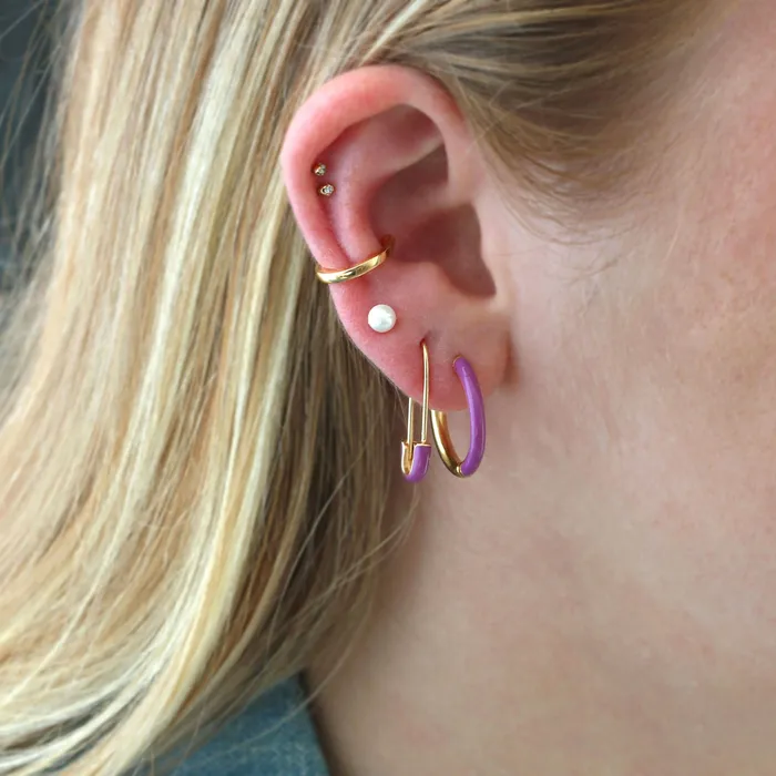 Earrings Kris Nations Pearl Stud Earrings