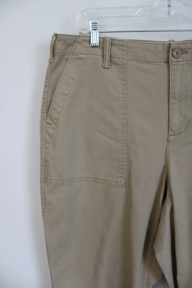 Earrings Lands End Tan Pant 16 Petite Lands End