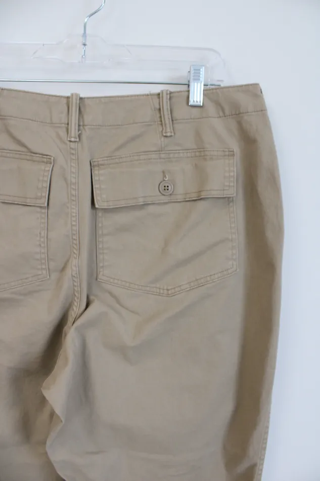 Earrings Lands End Tan Pant 16 Petite Lands End